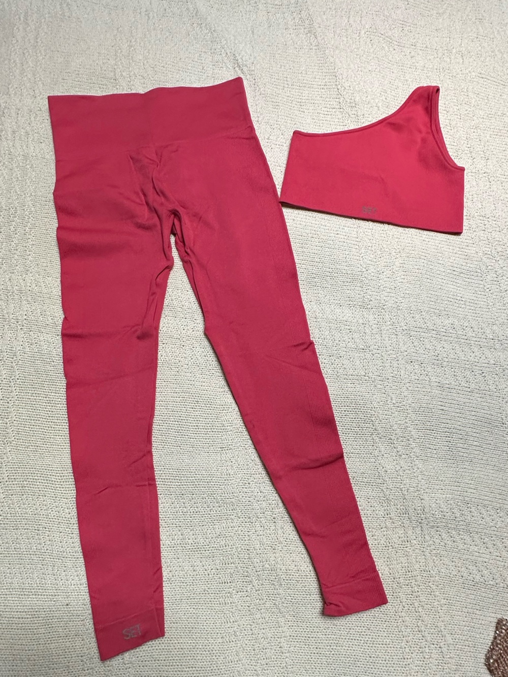 Set Active Pink Set sz Small Like New